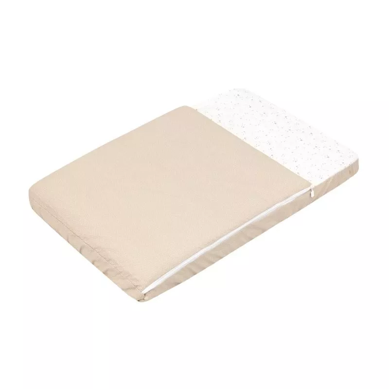 Saco de dormir nórdico acolchoado com enchimento amovível para dormir em conjunto minicot 49,5x83,5 cm