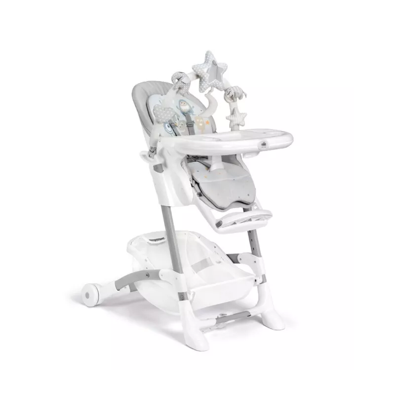 Cadeira alta Cam ISTANTE com arco de jogo