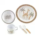 Serviço de mesa Jane Animais selvagens