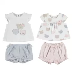 Conjunto de malha Mayoral 4 peças curtas