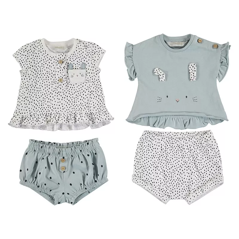 Conjunto de malha Mayoral 4 peças curtas