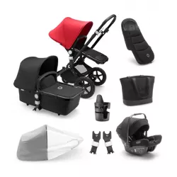 PACK PASEO Bugaboo Fox Cub com tartaruga e acessórios