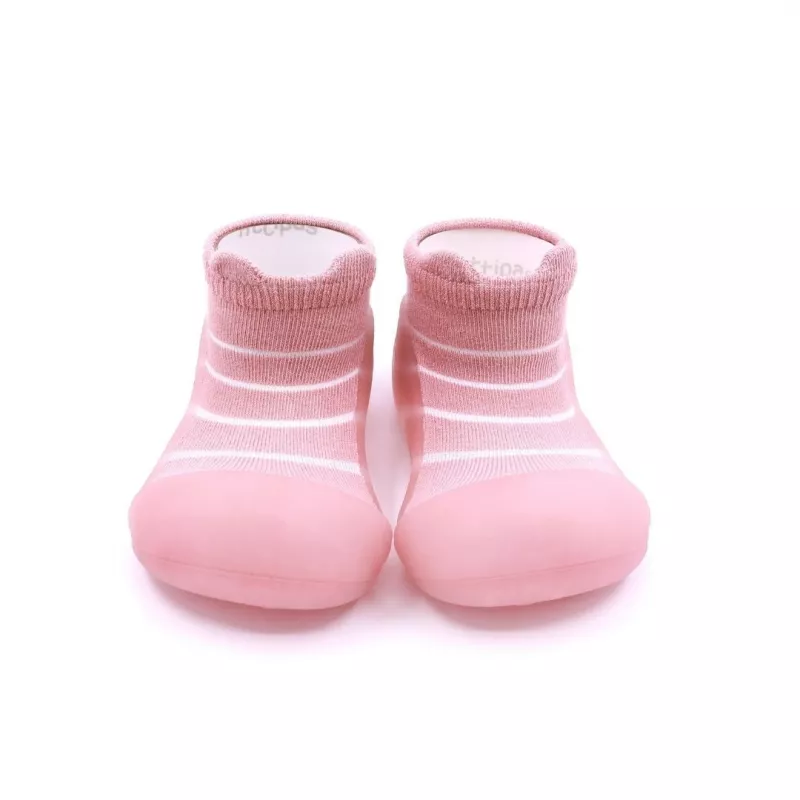 Sapato de meia Attipas Summer Urso Rosa