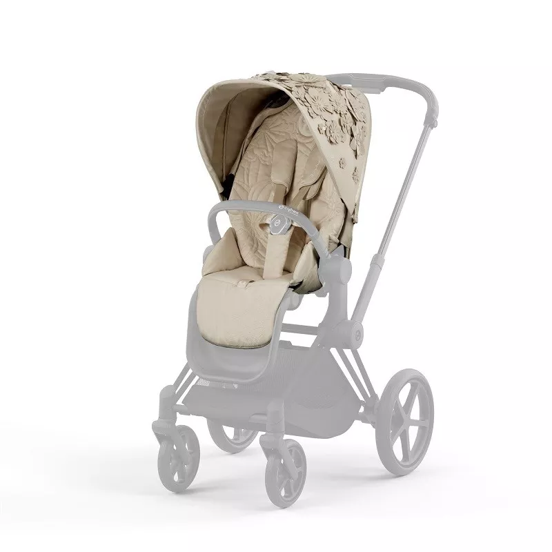 Seat Pack Cybex Priam Nueva Generación Simply Flowers Beige