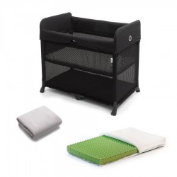 Cuna de viaje Bugaboo Stardust colchon transpirable y sabana