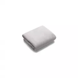 Sábana Bajera Bugaboo de algodón para Cuna de Viaje Stardust blanco mineral