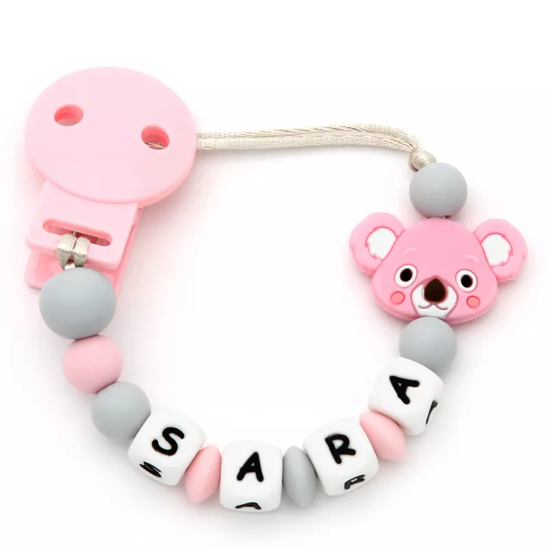 Portachupete Mordedor Koala Mami me mima personalizable