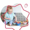 Conjunto de 5 taças antiderrapantes + 3 colheres Badabulle