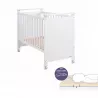 Berço Micuna OCCITANE 120x60 com colchão opcional