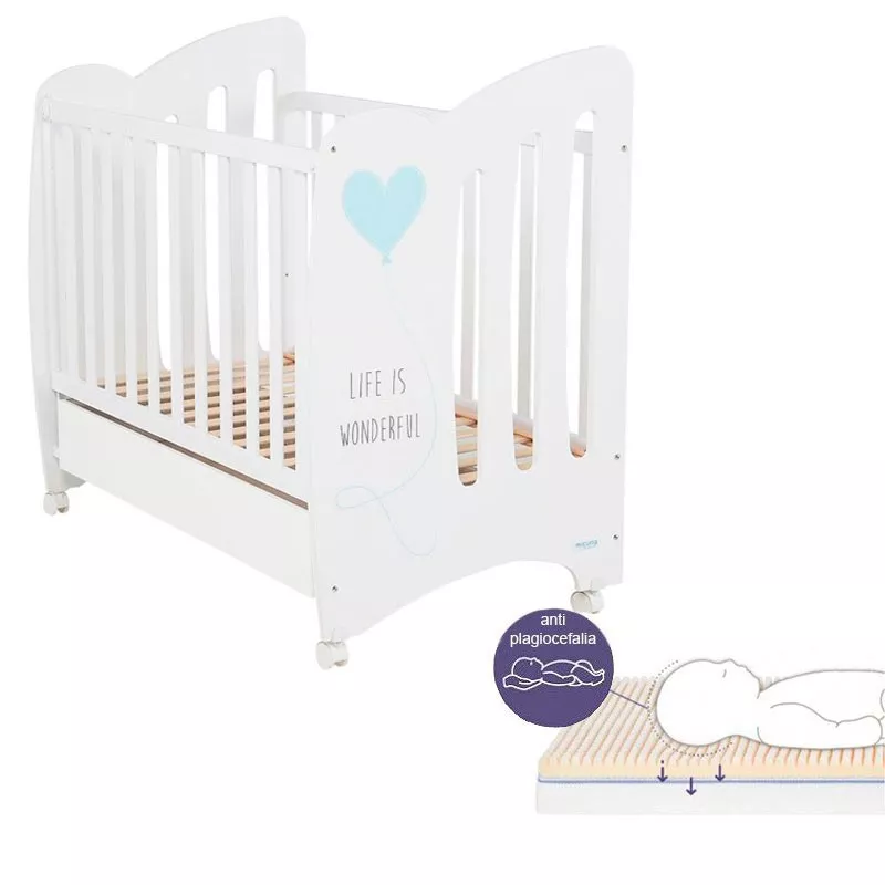 Cuna MICUNA WONDERFUL 120 X 60 con colchón opcional