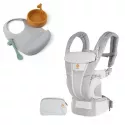 Porta-bebés Ergobaby OMNI Breeze com malha SoftFlex e copa de silicone