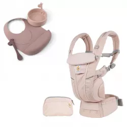 Mochila Portabebé Ergobaby OMNI Breeze con malla SoftFlex y vajilla de silicona