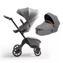 Carrinho de bebé PACK Trio Stokke XPLORY X com Joie i-SPIN