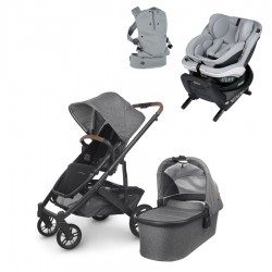 Cochecito Uppababy CRUZ V2 con Besafe IZI TURN B I-size y mochila HAVEN