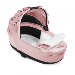 Capazo Lux Cybex Priam Simply Flowers Light Pink Nueva Generación| crioh.com