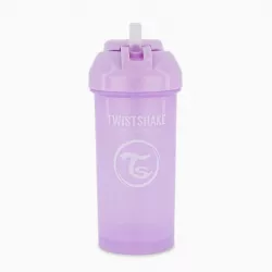 Botella con pajita Twistshake Straw Cup 360ml 6+