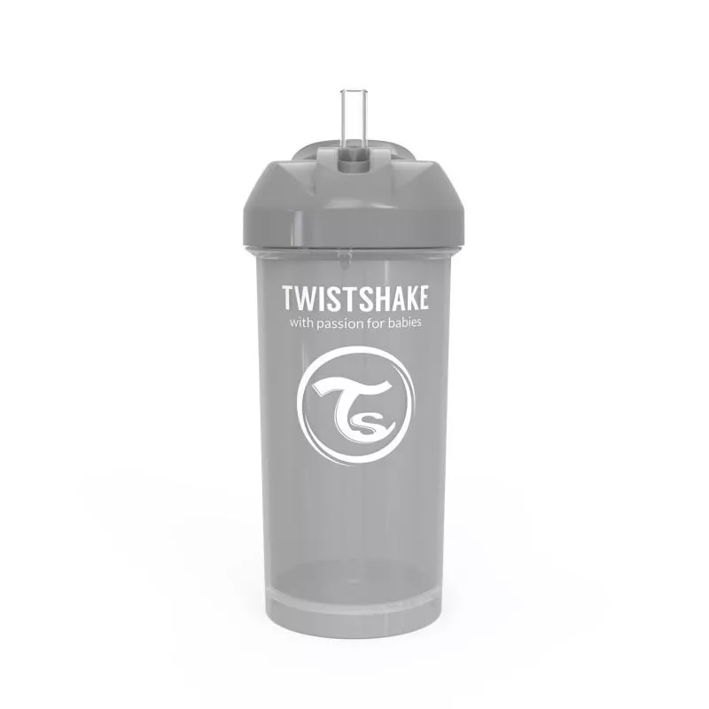 Botella con pajita Twistshake Straw Cup 360ml 6+