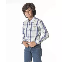 Camisa Spagnolo gola com botões e popelina 4525