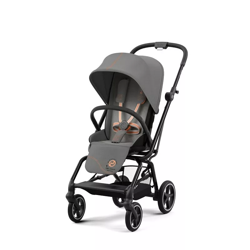 Carrinho de bebé Cybex Eezy S Twist+ 2 BLK 2022 reversível