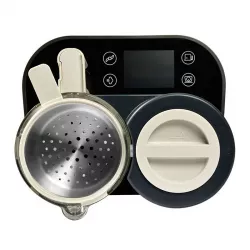 Robô de cozinha Beaba Babycook Smart Charcoal Grey Crioh.com