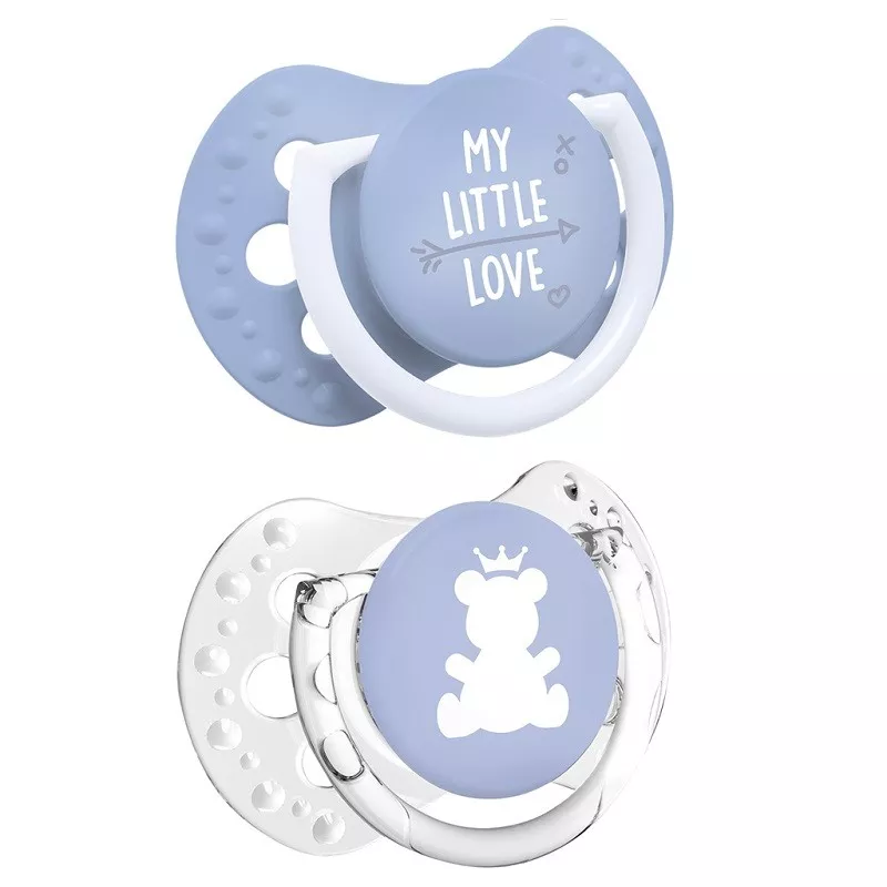 Mini chupetes dinámicos LOVI My Little Love 2 ud.