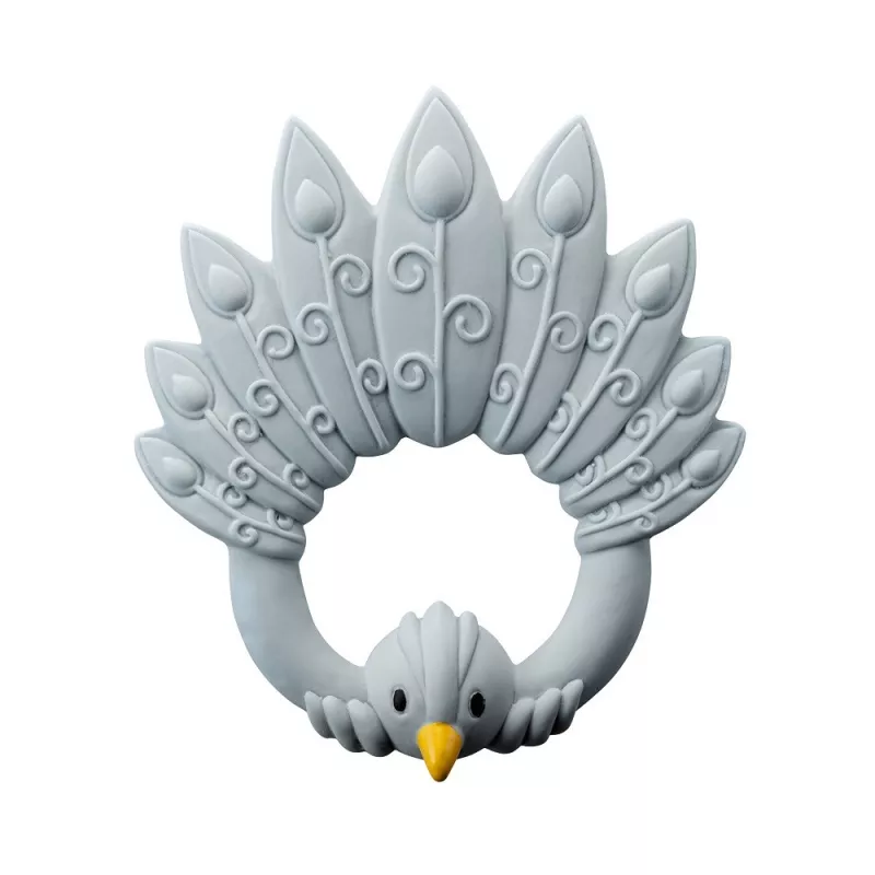 Mordedor Natruba Peacock azul pastel