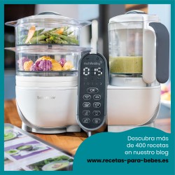 Processador de alimentos Babymoov Misturador e vaporizador Nutribaby (+) com acessórios