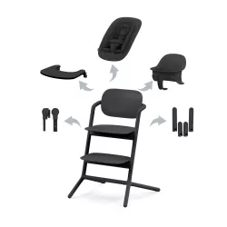 Trona evolutiva Cybex LEMO2 5 en 1 con Lemo Bouncer y soporte