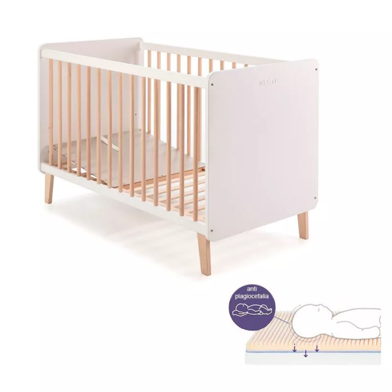 Cuna Micuna Trevi 120x60 con colchon opcional