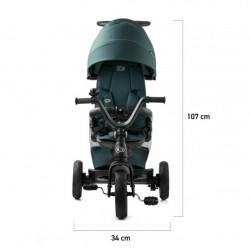 Triciclo reversible Kinderkraft EASYTWIST rueda EVA con bolso