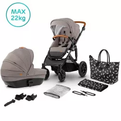 Cochecito trío Kinderkraft Prime 3 en 1