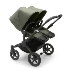 Carrinho de bebé para gémeos Bugaboo DONKEY 5 TWIN unicolor para 2 irmãos