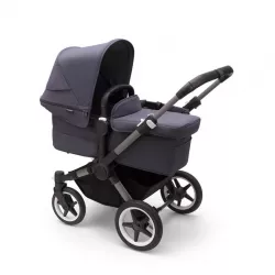 Cochecito Gemelar Bugaboo DONKEY 5 TWIN unicolor para 2 hermanitos