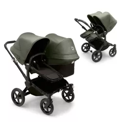 Cochecito Gemelar Bugaboo DONKEY 5 unicolor para hermanos de edades distintas