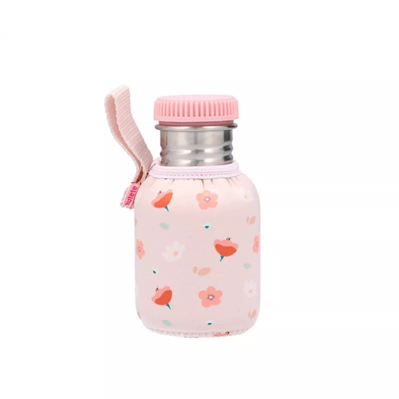 Botella Tutete Acero con Funda Little Garden Personalizable 350ml