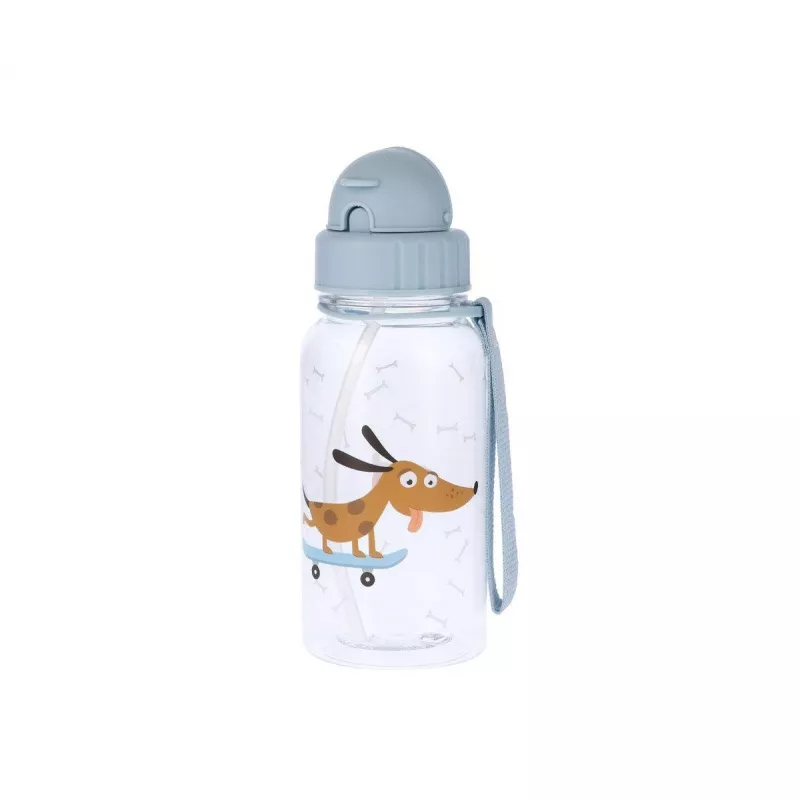 Botella Tutete Plástico Skater Dog Personalizable