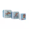3 caixas Tutete Lunch Skater Dog
