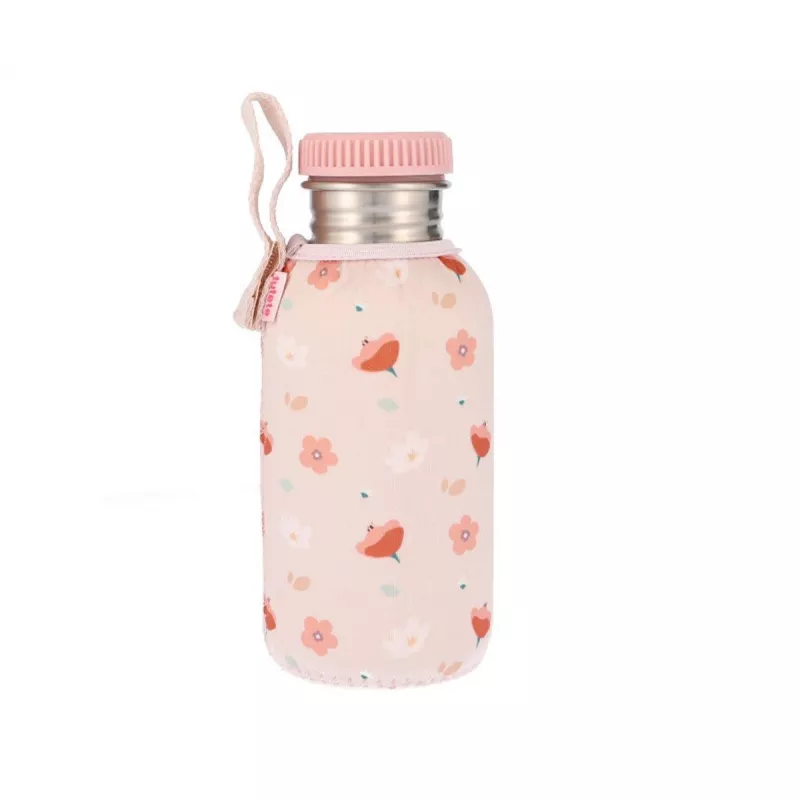 Botella Tutete Acero con Funda Little Garden Personalizable 500ml