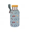 Botella Tutete Acero con Funda Vintage Cars Personalizable 500ml