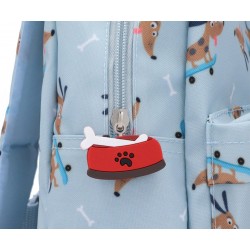 Mochila Tutete Infantil Skater Dog Personalizable