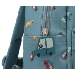 Mochila Tutete Infantil Vintage Cars Personalizable