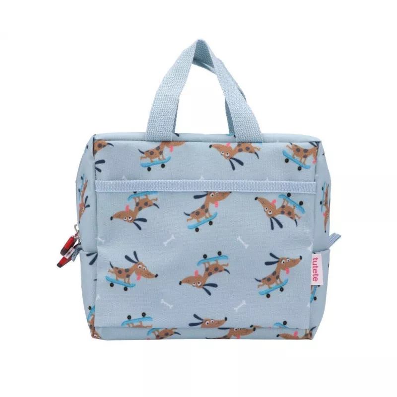 Bolsa Merienda Térmica Tutete Skater Dog Personalizable