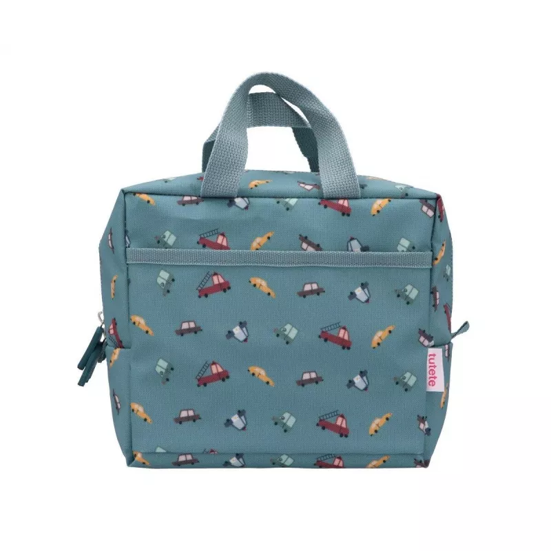 Bolsa Merienda Térmica Tutete Vintage Cars Personalizable