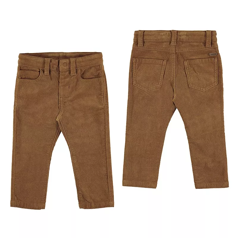 Pantalón pana Mayoral slim fit básico