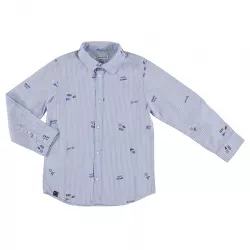 Camisa Mayoral manga comprida estampada