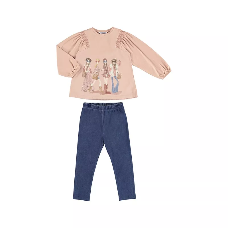 Conjunto leggings Mayoral muñecas