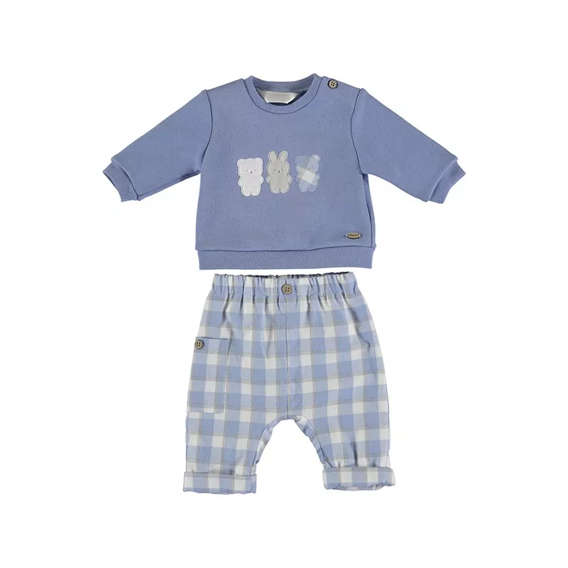 Conjunto Mayoral calças compridas e pulôver