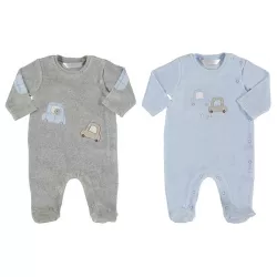 Conjunto Mayoral 2 macacões tosquiados