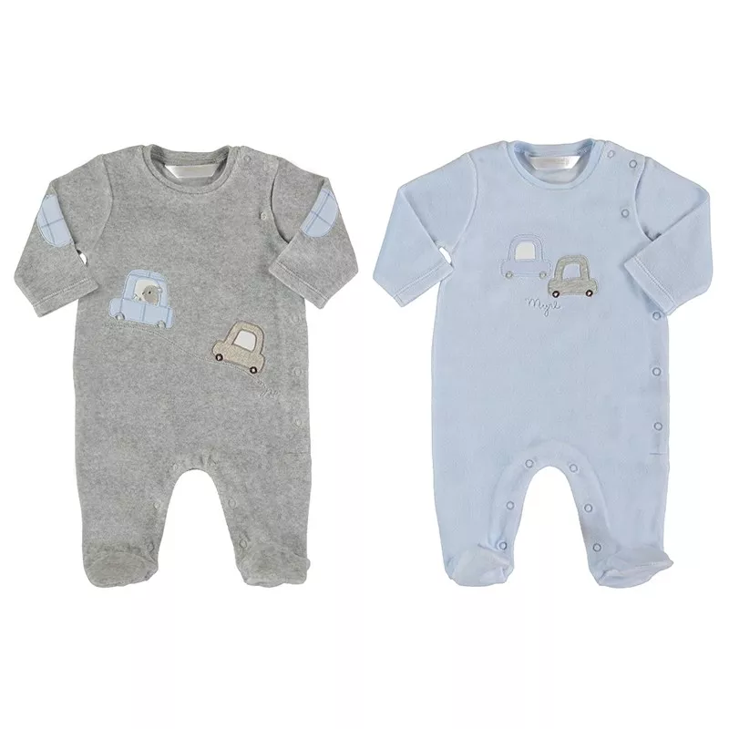 Conjunto Mayoral 2 macacões tosquiados