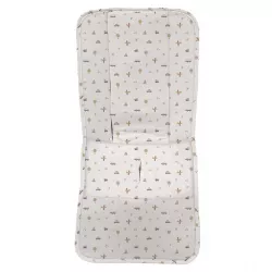 Funda Silla Recta Dydados Estampado Punto Alessandra